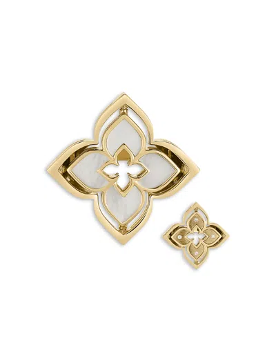 Roberto Coin 18k Yellow Gold Venetian Princess Pirouette Mother Of Pearl Ring