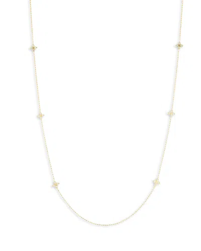 Roberto Coin 18k Yellow Gold Verona Love By The Inch Diamond Necklace, 0.49 Ct. T. W.