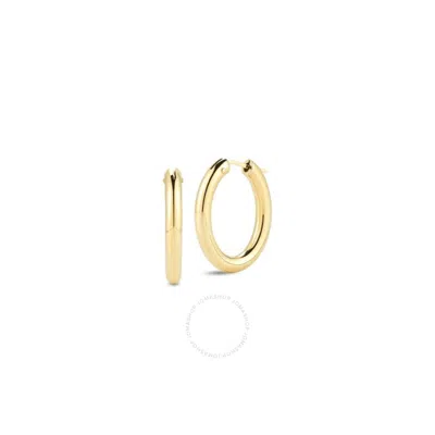 Roberto Coin 18kt Gold Medium Round Hoop Earrings 25x22mm