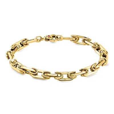 Roberto Coin 18kt Yellow Gold Interlocking-link Bracelet