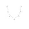 Roberto Coin Diamonds By The Inch 7-station Drop Necklace In White