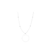 Roberto Coin Diamonds By The Inch White Gold 5 Station Necklace In White