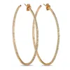 Roberto Coin Perfect Hoop 18k Yellow Gold 2.45ct Diamond In-out Hoop Earrings Rc03-052925 In Gold