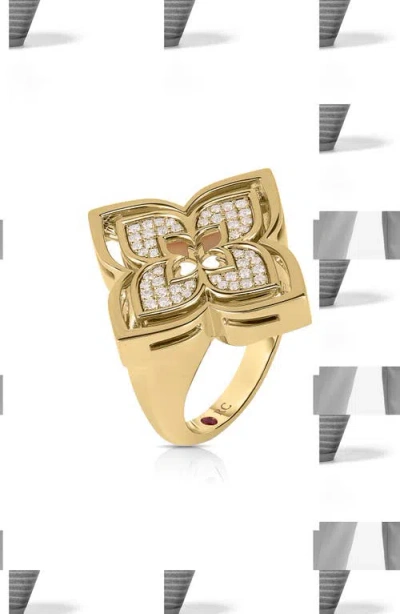 Roberto Coin Pirouette Ring In Gold