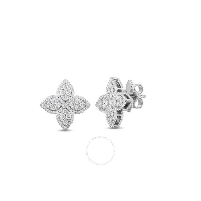 Roberto Coin Princess Flower Ladies Earring 7771382awerx In White