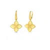 Roberto Coin Princess Flower Yellow Gold Drop Earrings - 7771973ayer0 In Gold