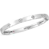Roberto Coin Women's Love In Verona 18k White Gold & Diamond Bangle Bracelet In White Gold/diamond