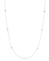 Roberto Coin Verona Love By The Inch 18k White Gold & Diamond Necklace, 36 In White Gold