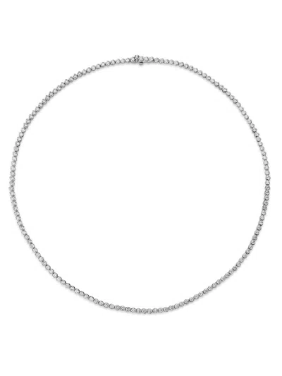 Roberto Coin Women's 18k Yellow Gold & 5.10 Tcw Diamond Tennis Necklace In Brown
