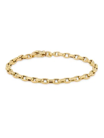 Roberto Coin Women's Tiny Treasures 18k Yellow Gold & Ruby Chain Bracelet