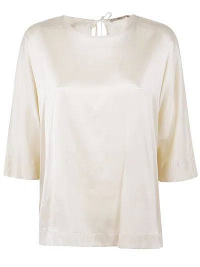 Roberto Collina 3/4 Sleeve Blouse Clothing In White