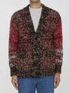 Roberto Collina Button-up Cardigan In Multicolor