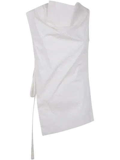 Roberto Collina Asymmetric Slipover Clothing In White