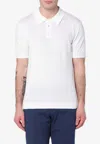 Roberto Collina Basic Polo T-shirt In White