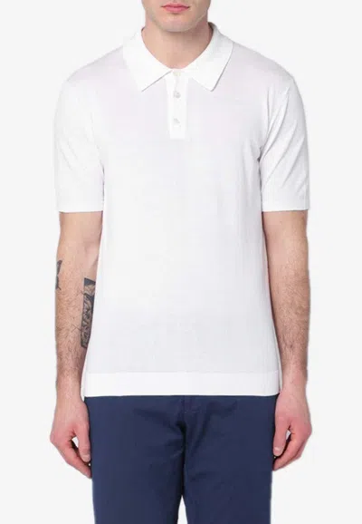 Roberto Collina Basic Polo T-shirt In White