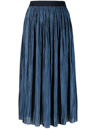 Roberto Collina Plisse In Blue