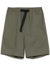 Roberto Collina Belted Shorts In Green