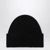 Roberto Collina Ribbed-pattern Beanie Hat In Black