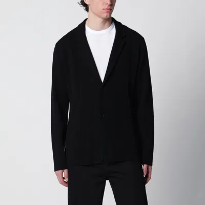 Roberto Collina Black Cotton Cardigan Jacket