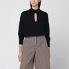 Roberto Collina Wool Sweater With Cut Out Detail