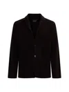 Roberto Collina Knitted Blazer In Ebony