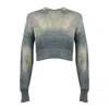 Roberto Collina Garment-dye Jumper In Blue