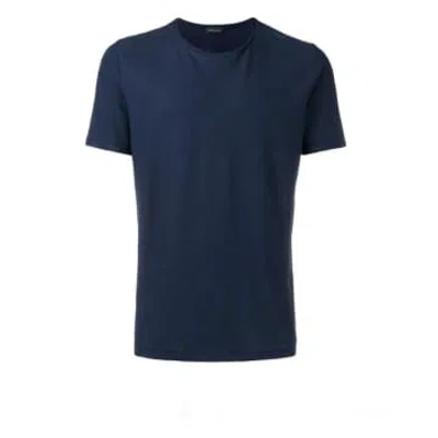 Roberto Collina Blue Short Sleeve T-shirt