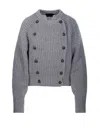 ROBERTO COLLINA ROBERTO COLLINA BUTTON DETAILED KNIT SWEATER