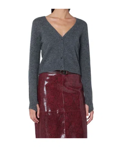 ROBERTO COLLINA BUTTON LONG-SLEEVED SWEATER