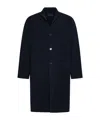 Roberto Collina Button-up Coat In Blue