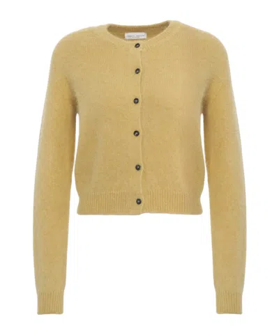 Roberto Collina Buttoned Knitted Cardigan In Neutral