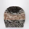 Roberto Collina Camel Mouliné-effect Beanie In Multi