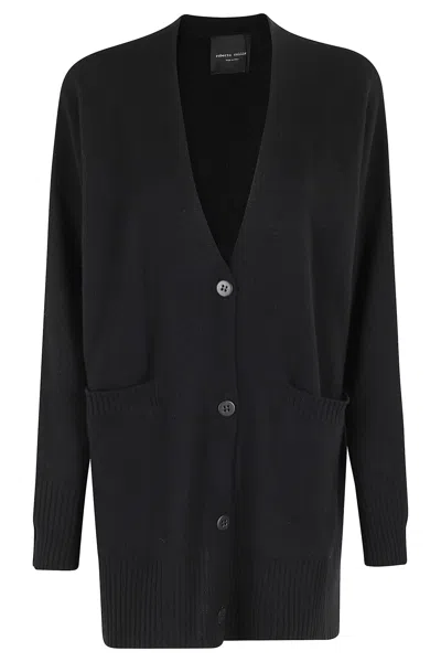 Roberto Collina Cardigan In Black