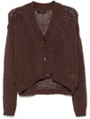 Roberto Collina Cardigan In Cacao