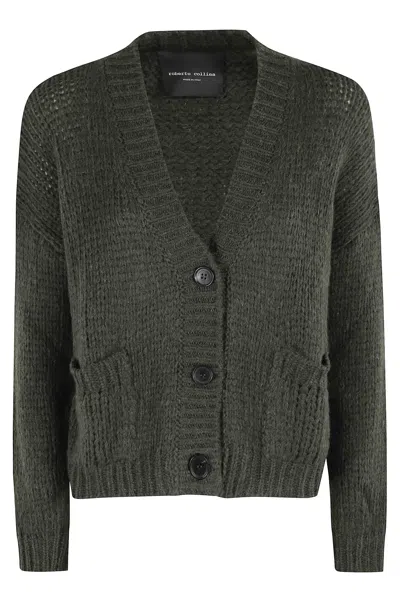 Roberto Collina Cardigan ml In Gray