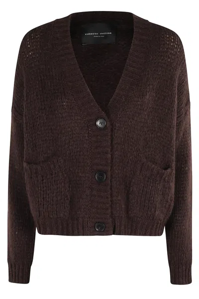 ROBERTO COLLINA CARDIGAN ML
