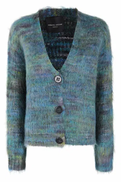 ROBERTO COLLINA CARDIGAN ML