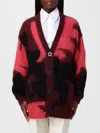 Roberto Collina Cardigan  Woman Color Burgundy In Burgundy