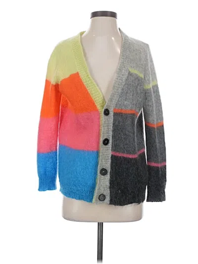 Pre-owned Roberto Collina Cardigan Sweater In Gray