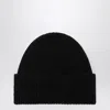 Roberto Collina Ribbed-pattern Beanie Hat In Black