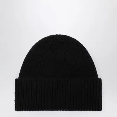ROBERTO COLLINA ROBERTO COLLINA CASHMERE BEANIE IN BLACK
