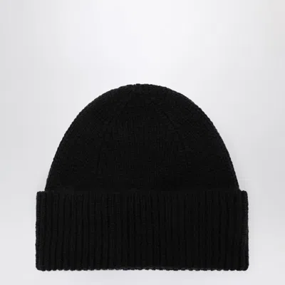 ROBERTO COLLINA ROBERTO COLLINA CASHMERE BEANIE IN BLACK