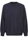 Roberto Collina Crewneck Knit Sweaters In Blau