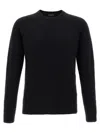 Roberto Collina Crew Neck Long-sleeved Sweater In Black