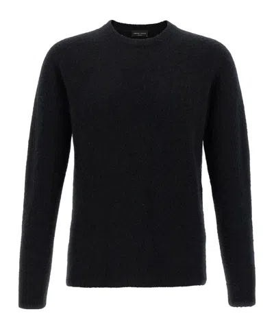 Roberto Collina Cashmere Sweater In Black
