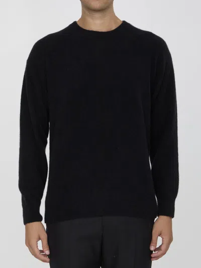 Roberto Collina Cashmere Sweater In Black