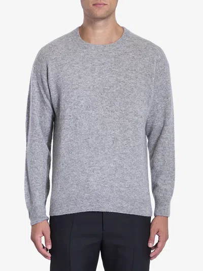 Roberto Collina Cashmere Sweater In Grey