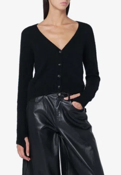 Roberto Collina Cashmere V-neck Cardigan In Multi