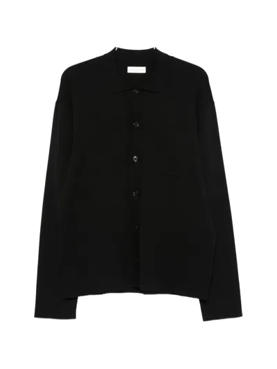 Roberto Collina Long-sleeved Knitwear In Black