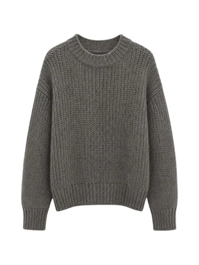 Roberto Collina Chunky-knit Drop-shoulder Sweater In Multi